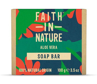 Faith in Nature Aloe Vera Soap Bar - 100g