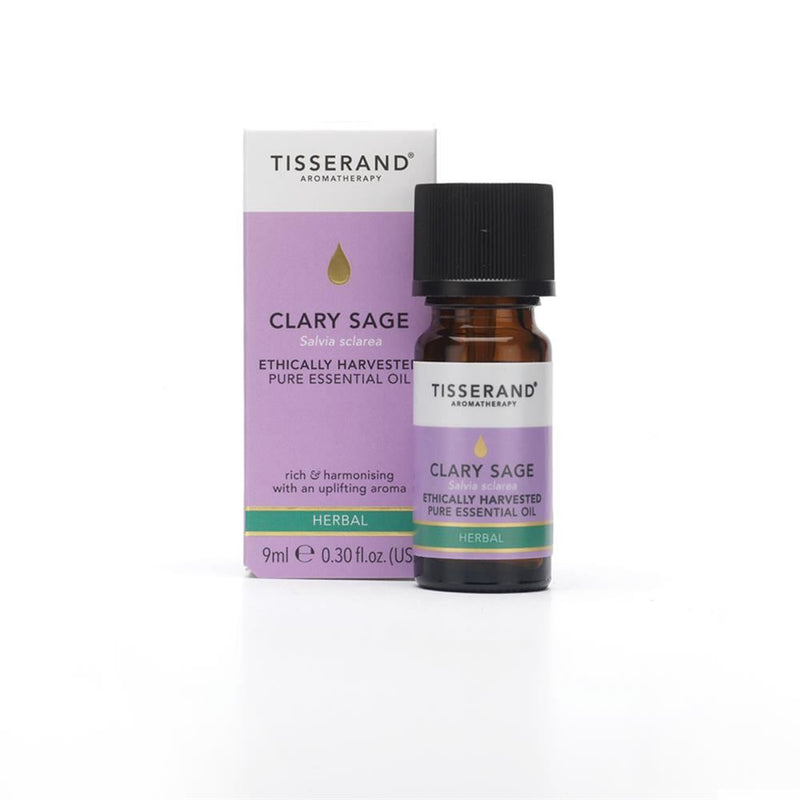 Tisserand Clary Sage Ethically Harvested Essential Oil - 9ml