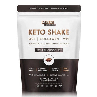 BeKeto Diet Keto Shake Natural Chocolate - 500g