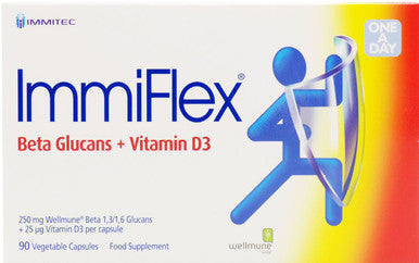 Immiflex 250mg With Vitamin D - 90 Capsules