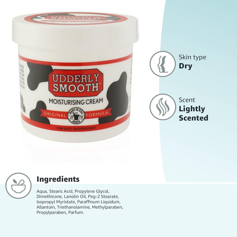 Udderly Smooth Moisturising Cream - 340g