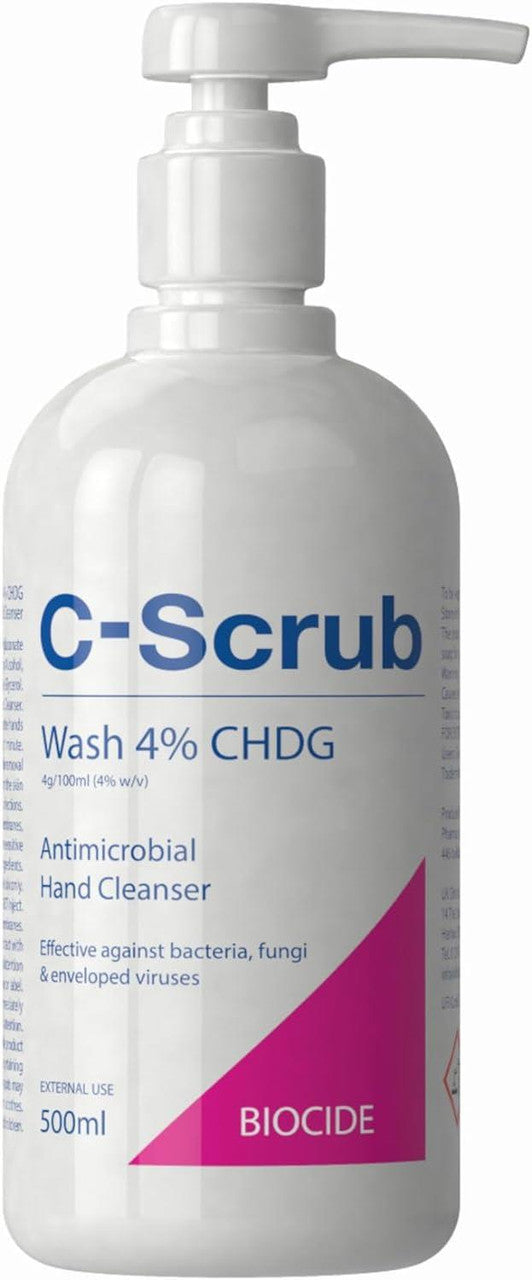 C-Scrub Antimicrobial Hand Cleanser - 500ml