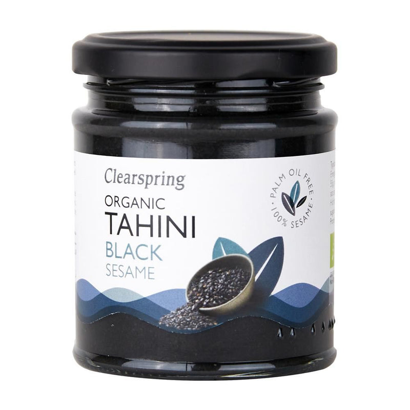 Clearspring Organic Tahini Black Sesame - 170g