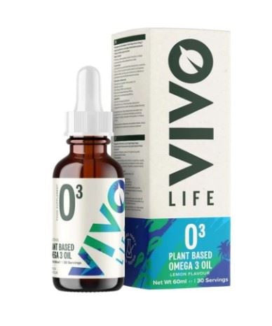 Vivo Life Omega 3 Plant Based Liquid Spearmint - 60ml