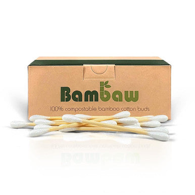 Bambaw Bamboo Cotton Buds - 200 Buds