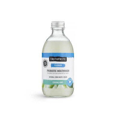 Truthpaste Fluoride Probiotic Strong Mint Mouthwash - 300ml