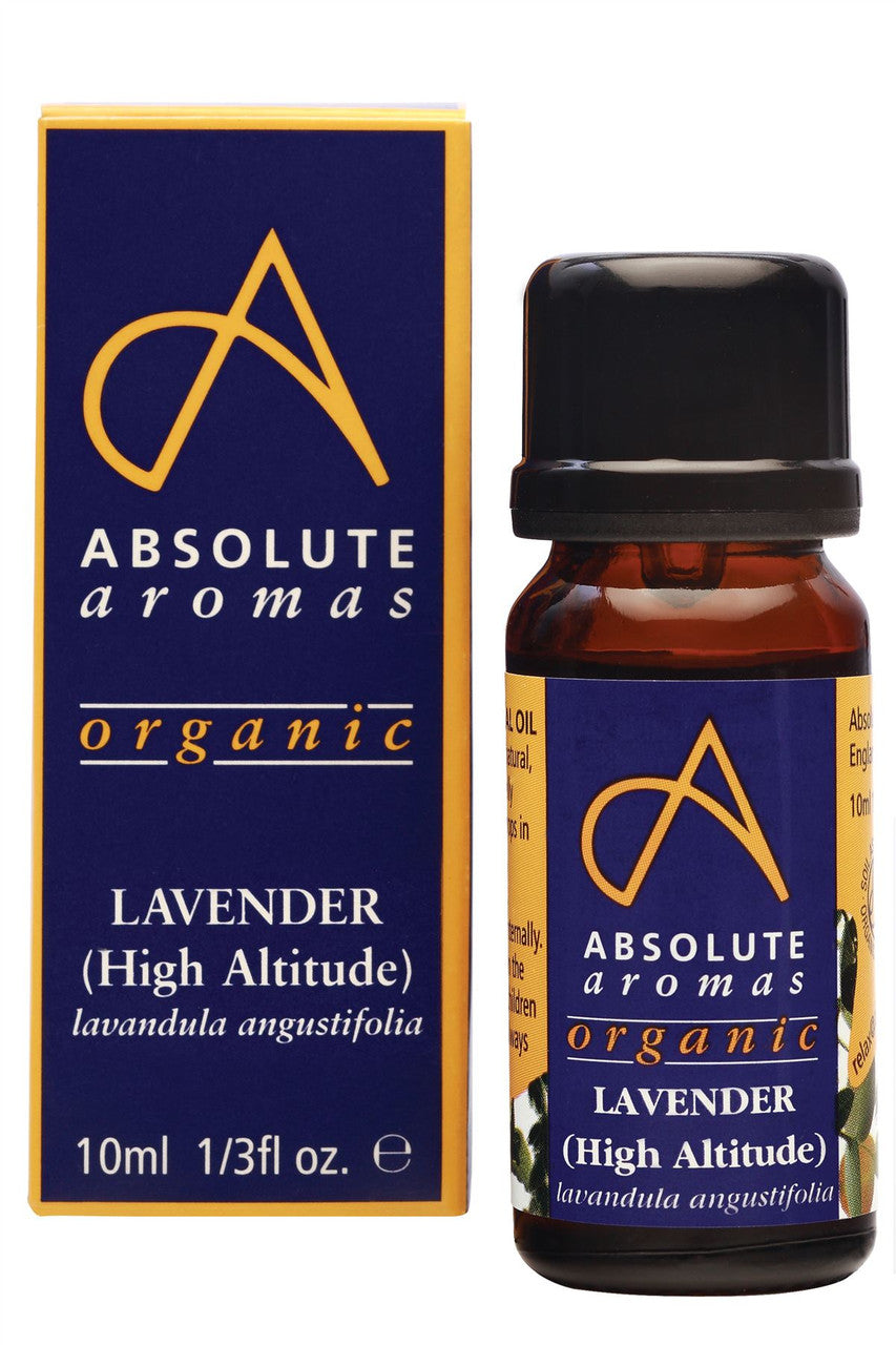 Absolute Aromas Organic Lavender Oil - 10ml | Vitamin Planet