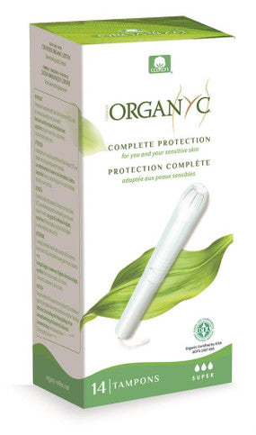 Organyc Tampons (Applicator) Super - 14 Tampons