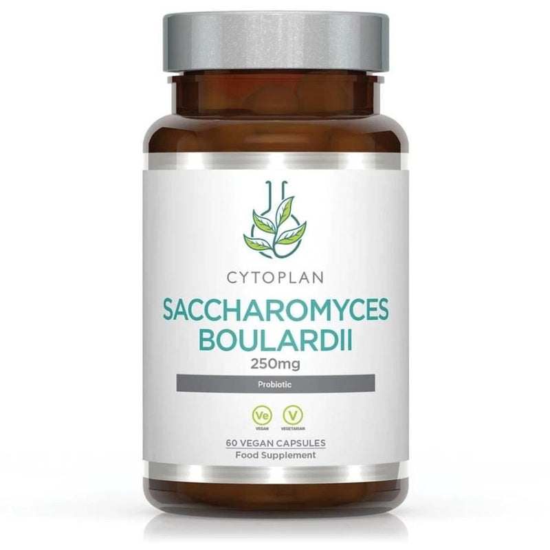 Cytoplan Saccharomyces Boulardii 250mg - 60 Capsules