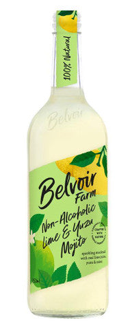 Belvoir Non-Alcoholic Lime & Yuzu Mojito - 500ml (Pack of 2)