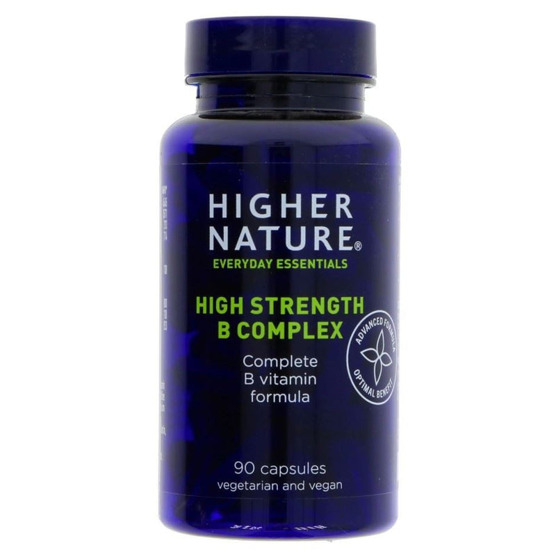 Higher Nature High Strength B Complex - 90 Capsules