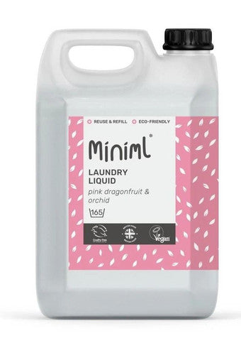 Miniml Pink Dragonfruit & Orchid Laundry Liquid Refill - 5L