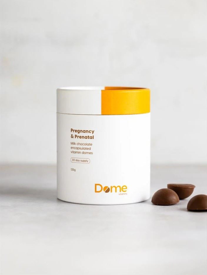 Dome Vitamins Pregnancy & Prenatal Milk Chocolate Supplements - 30 Pieces
