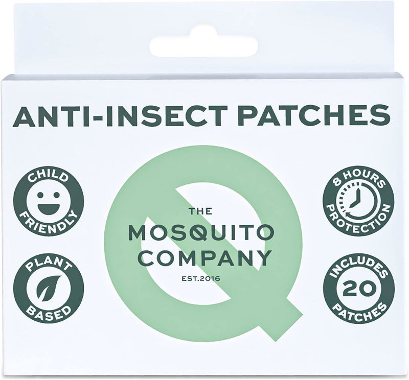 The Mosquito Company Anti-Insect Patches - 20 Patches
