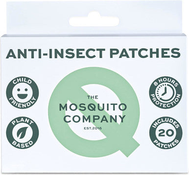 The Mosquito Company Anti-Insect Patches - 20 Patches