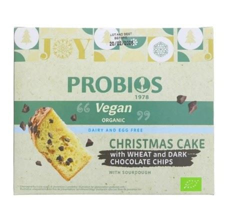 Probios Organic Chocolate Panettone with Dark Choc Chips - 500g