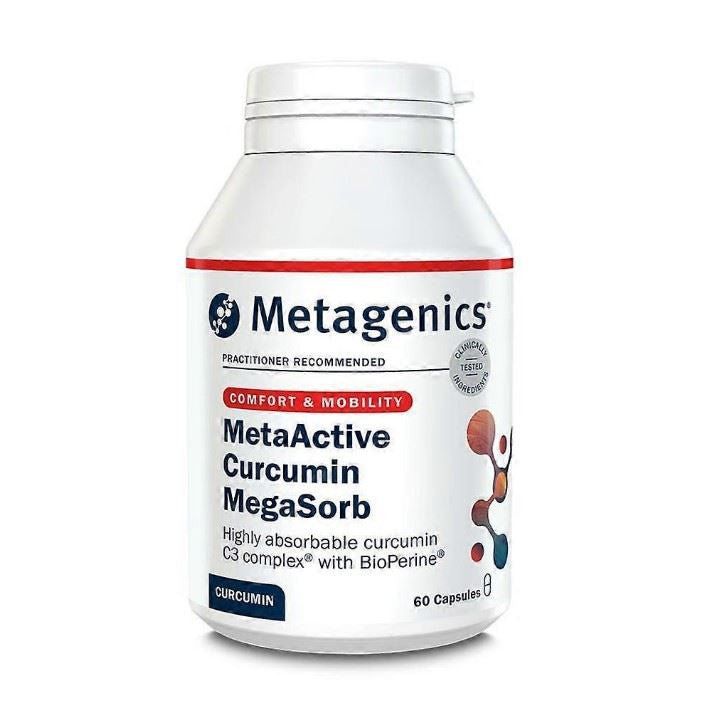 Metagenics MetaActive Curcumin Megasorb - 60 Capsules