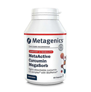 Metagenics MetaActive Curcumin Megasorb - 60 Capsules