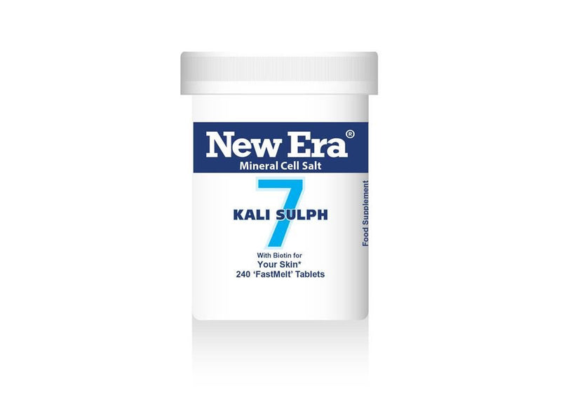 New Era No.7 Kali Sulph - 240 Tablets