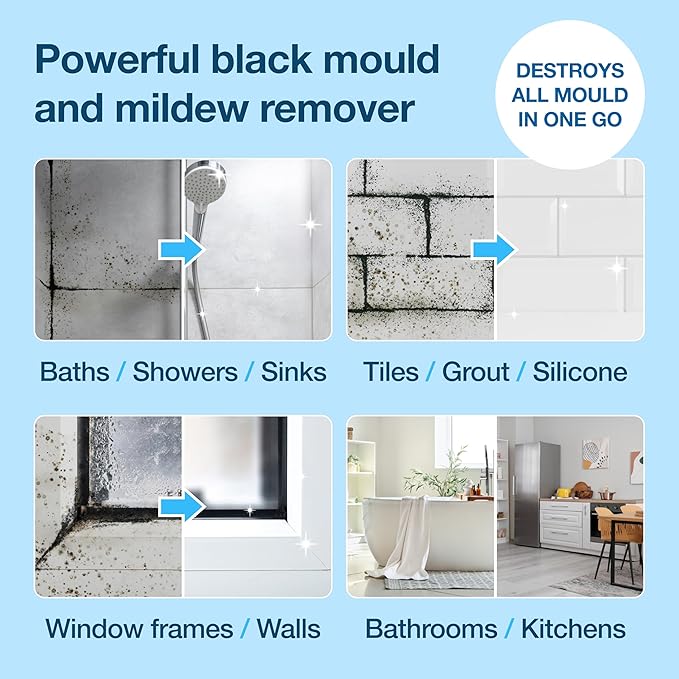 HG Mould Spray (500ml) | Fast-Acting Bathroom & Kitchen Cleaner