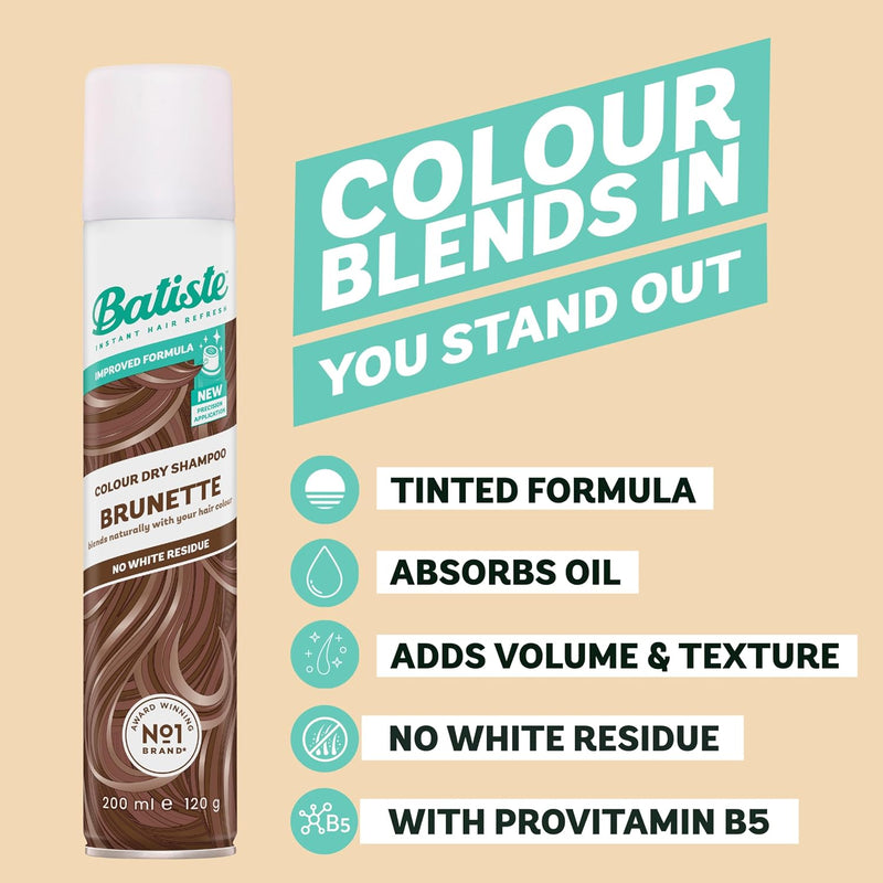 Batiste Dry Shampoo Medium Brunette - 200ml