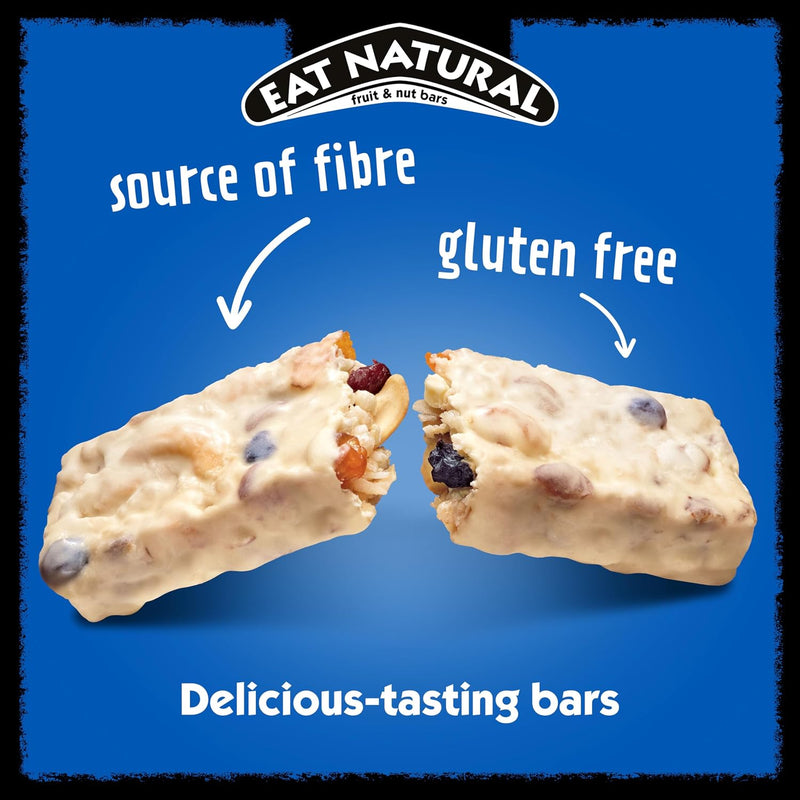 Eat Natural Yoghurt Cashew & Blurberries Bar - Pack of 12 x 45g (1 Box)