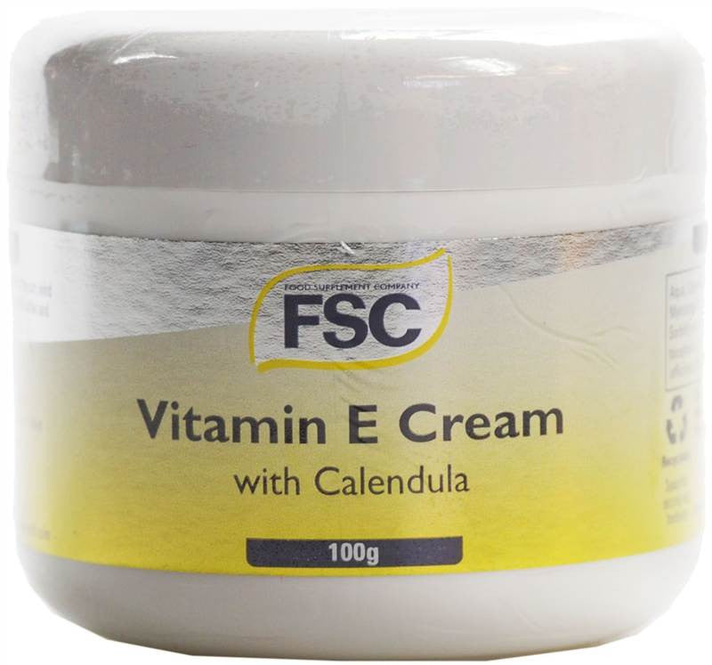 FSC Vitamin E Cream With Calendula - 100g