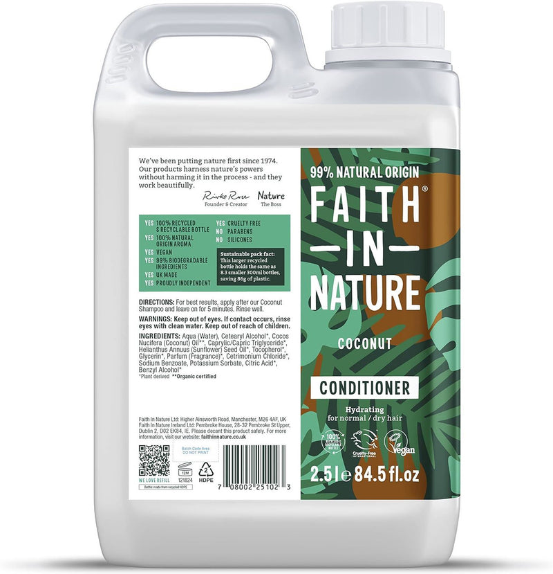 Faith in Nature Coconut Conditioner - 2.5L