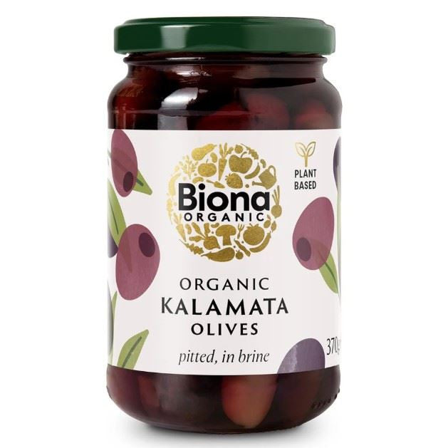 Biona Organic Kalamata Olives in Brine - 370g