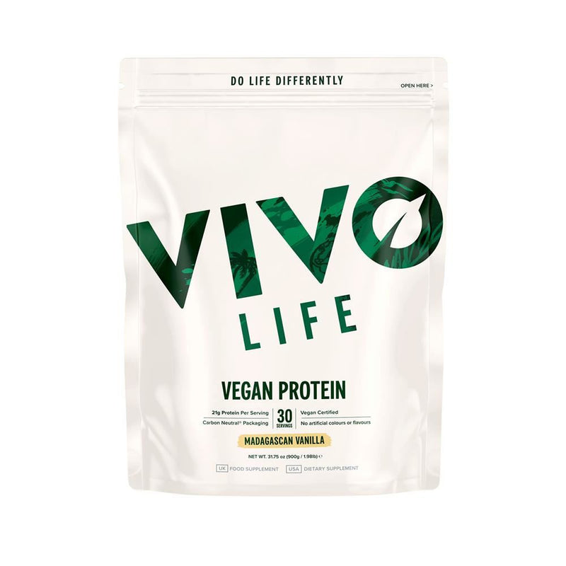 Vivo Life Madagascan Vanilla Vegan Protein - 900g
