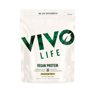 Vivo Life Madagascan Vanilla Vegan Protein - 900g