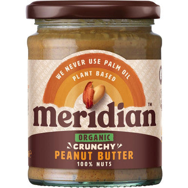 Meridian Organic Crunchy Peanut Butter - 280g