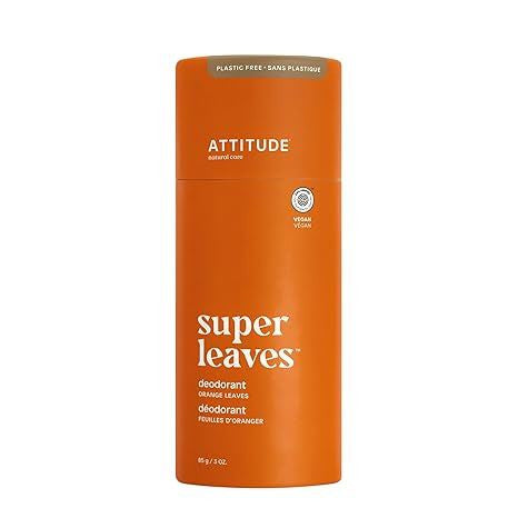 Attitude Super Leaves Deodorant Bar Orange Leaves - 85g