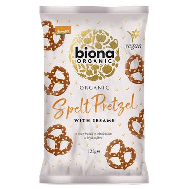 Biona Organic Spelt Pretzels with Sesame - 125g