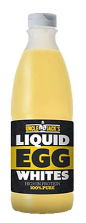Uncle Jack’s Free Range Liquid Egg Whites 500ml – High Protein