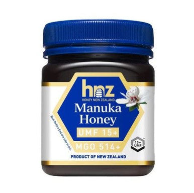 Honey New Zealand UMF 15+ 514 MGO Manuka Honey - 250g