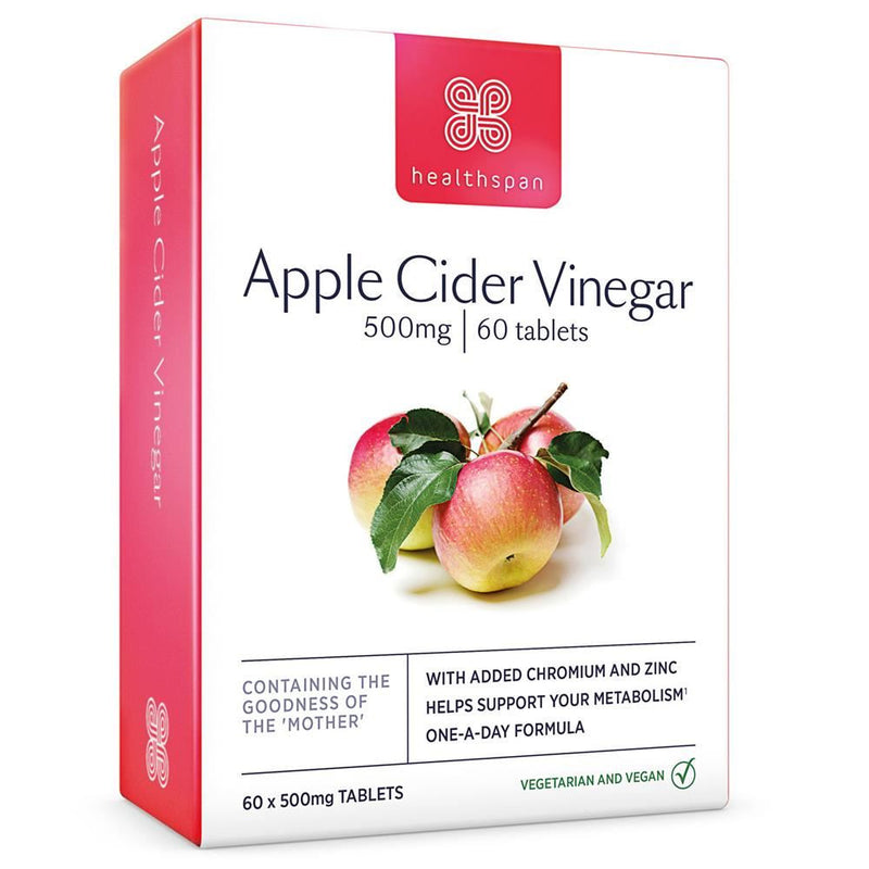 Healthspan Apple Cider Vinegar 500mg - 60 Tablets