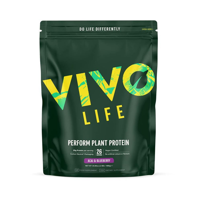 Vivo Life Perform Acai & Blueberry Plant Protein - 988g