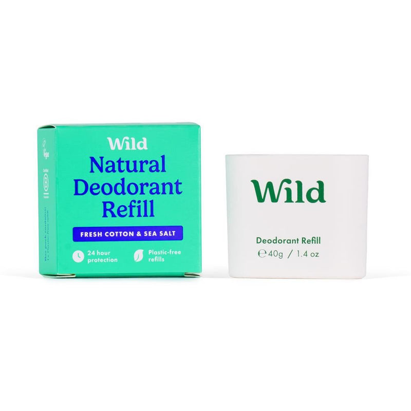Wild Cotton & Sea Salt Deo Refill - 40g