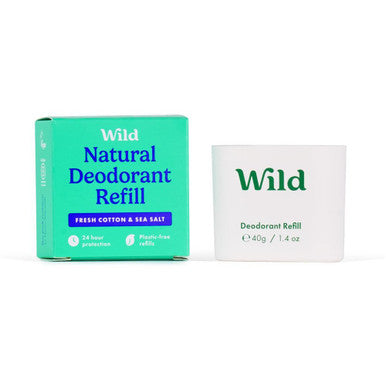 Wild Cotton & Sea Salt Deo Refill - 40g