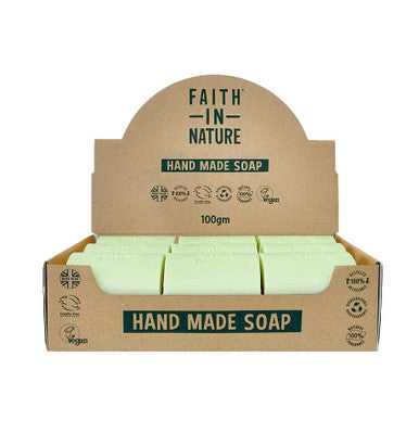 Faith in Nature Unwrapped Aloe Vera Soap - Box of 18