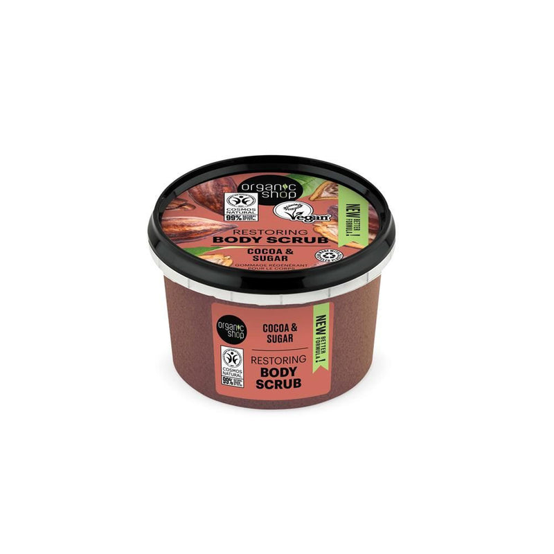 Organic Shop Cocoa & Sugar Restoring Body Scrub - 250ml