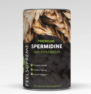Feel Supreme Premium Spermidine & Astaxanthin Complex - 60 Capsules