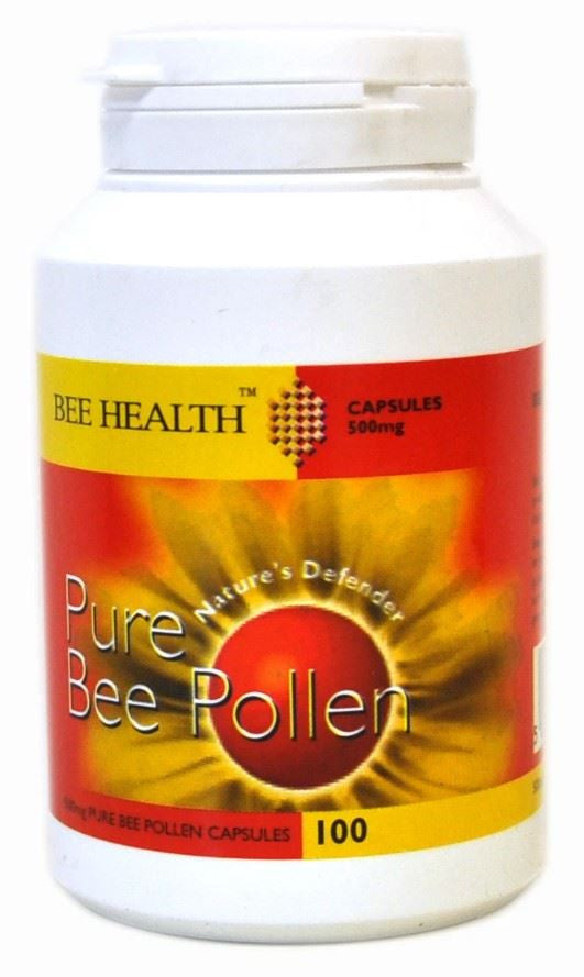 Bee Health Pollen 500mg - 100 Capsules