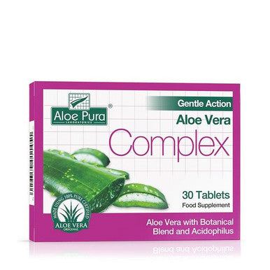 Aloe Pura Aloe Vera Gentle Action Complex - 30 Tablets