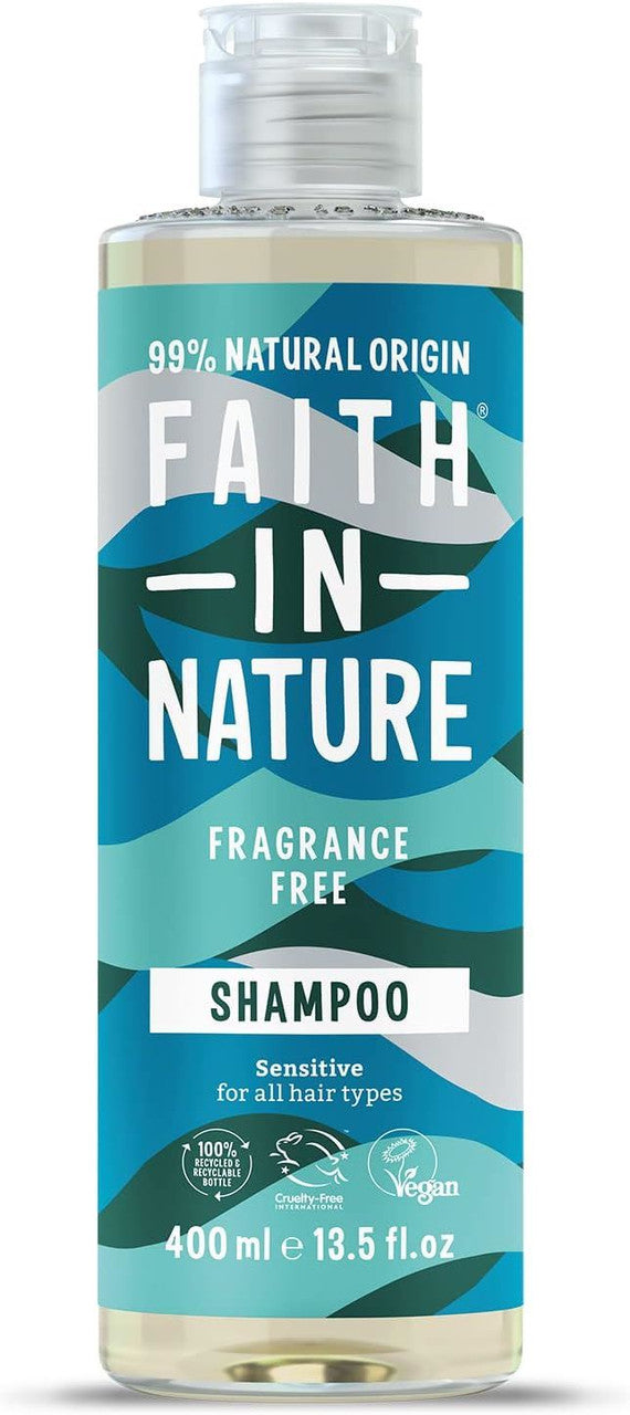 Faith in Nature Fragrance Free Shampoo - 400ml