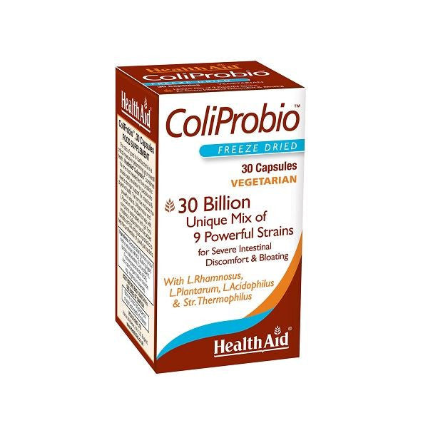 HealthAid ColiProbio 30 Billion - 30 Veg Caps