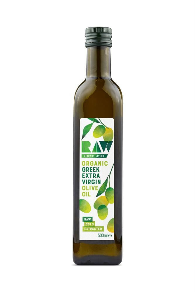 Raw Health Organic Greek Extra Virgin Olive Oil - 500ml