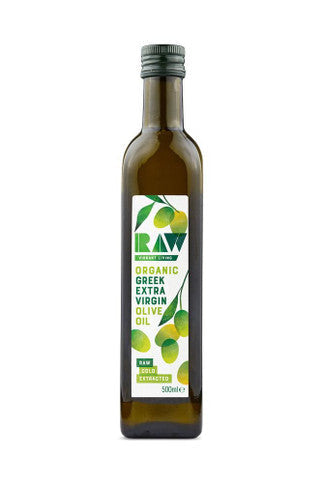 Raw Health Organic Greek Extra Virgin Olive Oil - 500ml