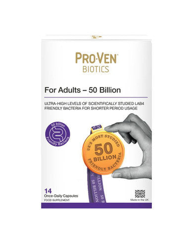 Pro-Ven Biotics 50 Billion For Adults - 14 Capsules